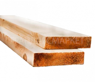 Доска обрезная из осины 40х200х6000